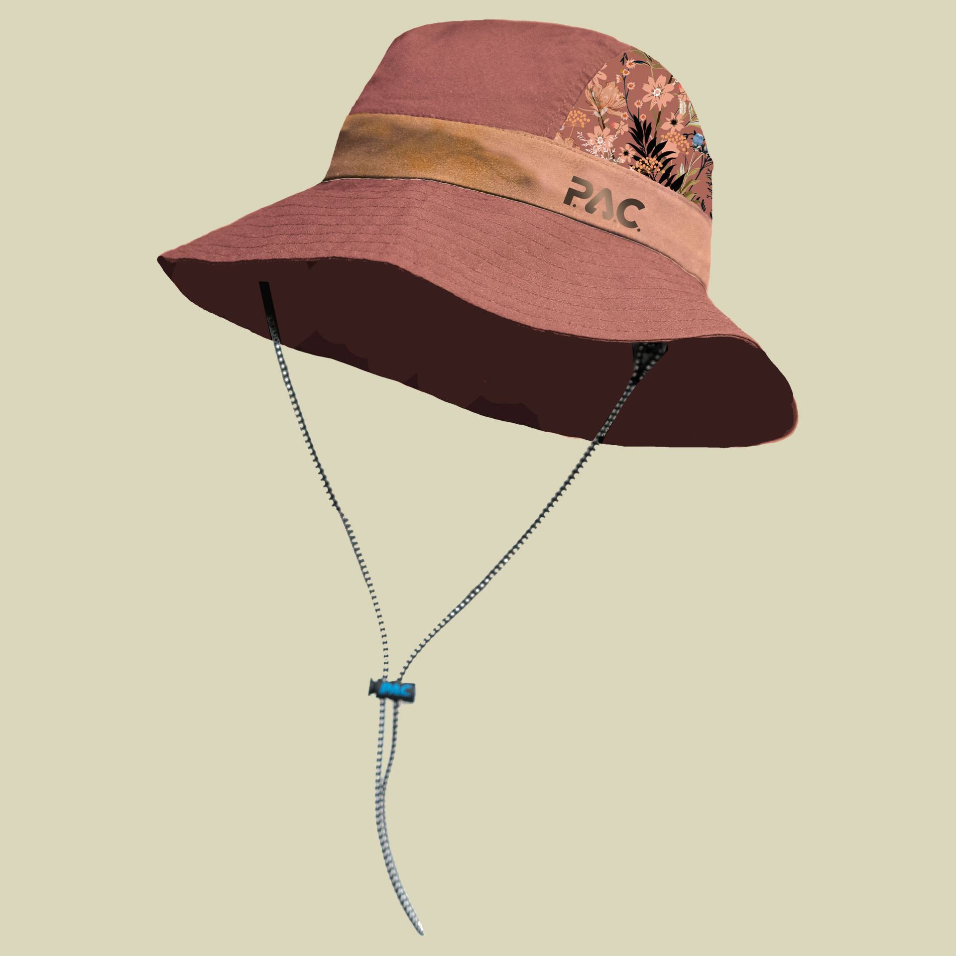 P.A.C. Boonie Hat Clyde one size rosa - rose floratis AOP P.A.C. Boonie Hat Clyde one size rosa - rose floratis AOP von PAC