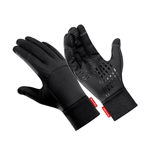 PACKOVE 1 Paar Warmer Handschuh überwintern winterk Touch-Screen bescherung Touch Bildschirm Wärmer im Freien Liner fahrradhandschuhe Handschuhe zum Radfahren Warme Handschuhe halten Black von PACKOVE