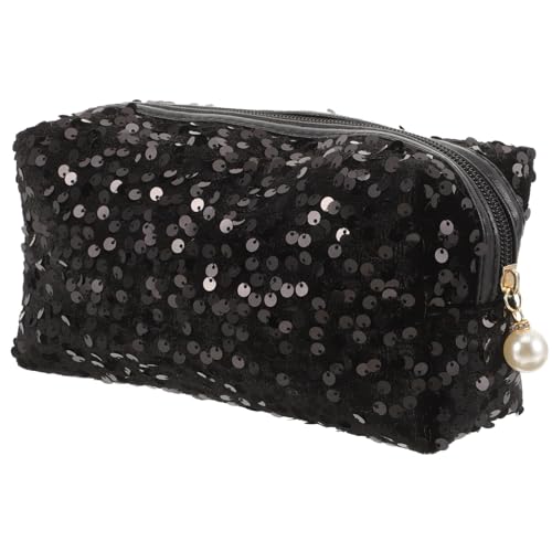 PACKOVE 1 X Pailletten-Kosmetiktasche Damen Reise Kulturbeutel Damen-Kosmetiktasche Kosmetiktasche Groß Funkelnd Kosmetiktasche Kosmetiktasche Perlglanz Oxford-Stoff PACKOVE 1 X Pailletten-Kosmetiktasche Damen Reise Kulturbeutel Damen-Kosmetiktasche Kosmetiktasche Groß Funkelnd Kosmetiktasche Kosmetiktasche Perlglanz Oxford-Stoff von PACKOVE