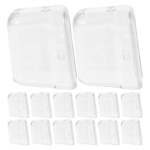 PACKOVE 20 Stück Zahnbürstenkopf-schutzhülle Zahnbürste Fall Schutzhülle Für Zahnbürsten Zahnbürstenhülle Für Unterwegs Zahnbürstenhalter Abdeckung Der Zahnbürstenkappe STK Transparent PACKOVE 20 Stück Zahnbürstenkopf-schutzhülle Zahnbürste Fall Schutzhülle Für Zahnbürsten Zahnbürstenhülle Für Unterwegs Zahnbürstenhalter Abdeckung Der Zahnbürstenkappe STK Transparent von PACKOVE