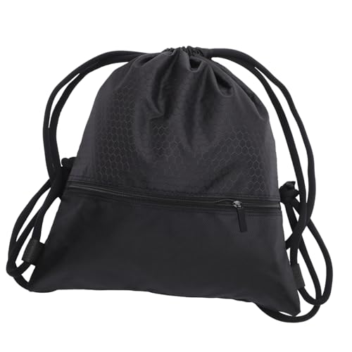 PACKOVE Kordelzugbeutel Taschen Nylon Basketballtasche für Männer Frauen Schwarz Große Größe PACKOVE Kordelzugbeutel Taschen Nylon Basketballtasche für Männer Frauen Schwarz Große Größe von PACKOVE
