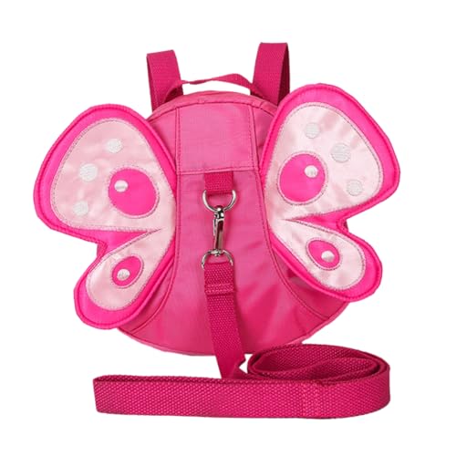 PACKOVE Mini Rucksack Für Kleinkinder Anti Verlust Rucksack Rosa Kinder Anti Verlust Umhängetasche von PACKOVE