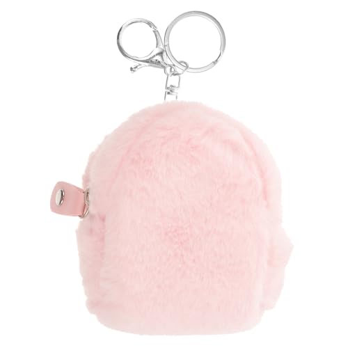 PACKOVE Niedliche Geldbörse Kleines Portemonnaie Plüsch-Mini-Geldbeutel Mit Schlüsselanhänger Für Damen Anhänger PACKOVE Niedliche Geldbörse Kleines Portemonnaie Plüsch-Mini-Geldbeutel Mit Schlüsselanhänger Für Damen Anhänger von PACKOVE