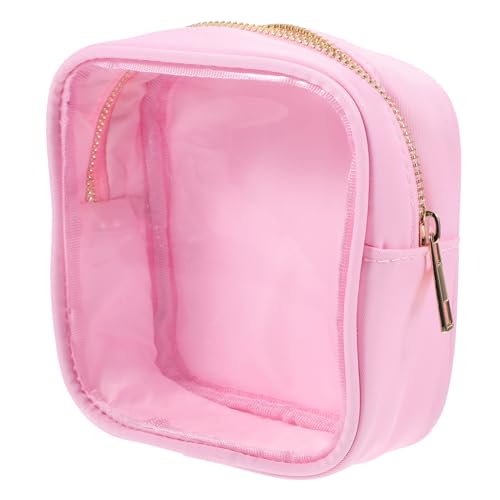 PACKOVE Reise Make Up Tasche Mit Reißverschluss Kosmetiktasche Für Damen Tragbarer Make Up Organizer Geräumig Und Praktisch Für Reisen Urlaub Und Alltag Ideal Für Kosmetik Und von PACKOVE