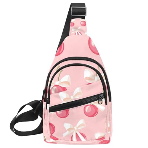 Mushroom (2) Umhängetasche mit verstellbarem Schultergurt, Schultertasche für Damen und Herren, Sling-Rucksack für Reisen, Radfahren, Arbeit, Sport, Mehrfarbig 06, 11.8x7x1.5in/30x18x4cm von PAFEFO