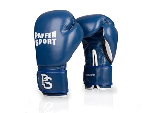 Paffen Sport Contest Wettkampf-Boxhandschuhe mit DBV-Prüfmarke; blau; 10UZ Paffen Sport Contest Wettkampf-Boxhandschuhe mit DBV-Prüfmarke; blau; 10UZ von PAFFEN SPORT