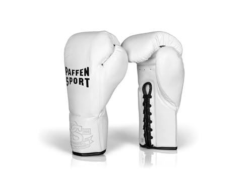 Paffen Sport «Pro Classic» Profi-Boxhandschuhe – weiß – 8UZ Paffen Sport «Pro Classic» Profi-Boxhandschuhe – weiß – 8UZ von PAFFEN SPORT
