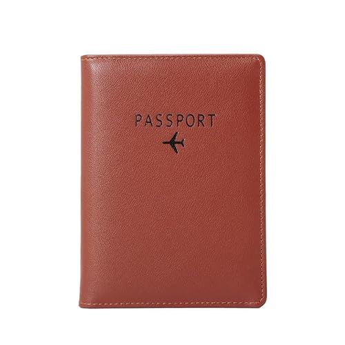 PALMFOX Leder-Reisebrieftasche Passhülle Abdeckung RFID-Blockierung , Leder-Kartenetui, Reise-Dokumenten-Organizer-Etui - inklusive 7 Farben. PALMFOX Leder-Reisebrieftasche Passhülle Abdeckung RFID-Blockierung , Leder-Kartenetui, Reise-Dokumenten-Organizer-Etui - inklusive 7 Farben. von PALMFOX