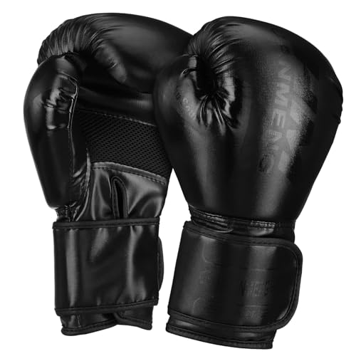 PAMINGONO 1 Paar Boxhandschuhe Aus Leder Für Herren Hochwertige Boxtrainingshandschuhe Für Optimalen Schutz Und Komfort Beim Boxen Ideal Für Das Boxtraining Und Sparring von PAMINGONO