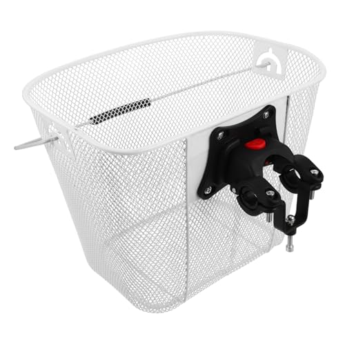 PAMINGONO Fahrradkorb Lenkeradapter Vorne Großes Netzgewebe Für Roller Für Erwachsene Jungen Und Mädchen PAMINGONO Fahrradkorb Lenkeradapter Vorne Großes Netzgewebe Für Roller Für Erwachsene Jungen Und Mädchen von PAMINGONO