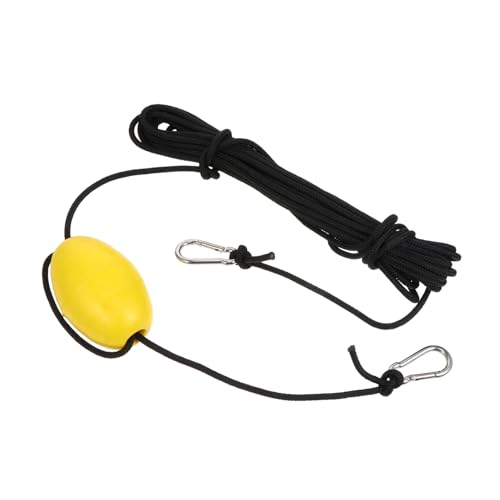 PAMINGONO 1 Satz Nylon-Seilboje geldschrank beemysafe bootswagen Wassersport TES gilbe Seeseilschleppleine Drift-Ankerschlepp-Wurfleine Treibankersystem Ankerbojenball für Boote PVC Yellow von PAMINGONO