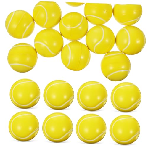 PAMINGONO 16 STK Sportball Aus Schaumstoff Quetsch-Baseball Aus Weichem Schaumstoff Tennisbälle Auspressen Sportspielzeug Sportbälle Aus Schaumstoff Schaumstoff-tennisbälle Yellow Pu von PAMINGONO