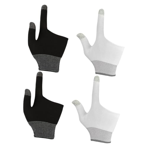 PAMINGONO 2 Paar Spielhandschuhe Touch Gaming Handschuhe Fingerhandschuhe Für Gamer Maniküre Handfinger Ärmel Fingerhandschuhe Für Telefonspiel Gaming Ärmel Doigt Fingerhandschuhe Für von PAMINGONO