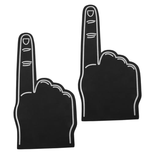 PAMINGONO 2er Set Schaum Finger Cheerleader Finger Props Für Sportveranstaltungen Schaum Finger Für Fans Unterstützung Für Wettkämpfe Und Feiern Ideal Für Spiele Und Partys von PAMINGONO