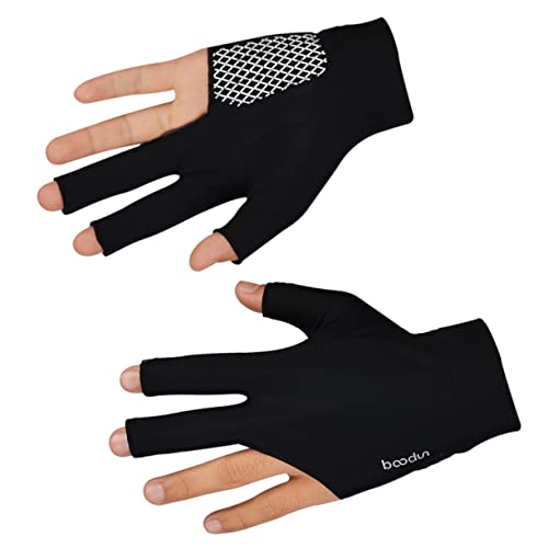 PAMINGONO 3-Finger-Handschuhe für Billard Snooker-Queue-Handschuhe elastisch bequem verschleißfest Größe M PAMINGONO 3-Finger-Handschuhe für Billard Snooker-Queue-Handschuhe elastisch bequem verschleißfest Größe M von PAMINGONO
