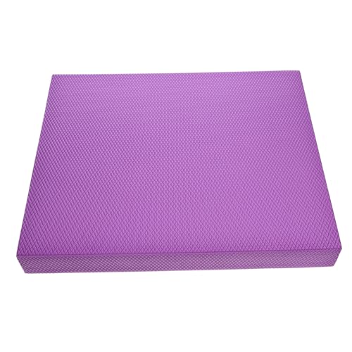 PAMINGONO Balance-Pad balance pad yoga bolster Yogakissen Bauchmuskeltrainer Rumpfmuskeltrainer Balance-Kissen-Matte Stabilitätstrainer-Pad Stabilität Ellbogenschützer Balancekissen Violett von PAMINGONO