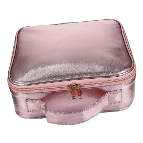 PAMINGONO Große Kosmetiktasche Damen Tragbare Make Up Aufbewahrungstasche Mit Großer Kapazität Für Reisen Stilvolle Schminktasche Make Up Organizer von PAMINGONO