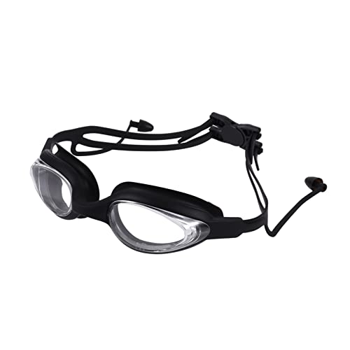 PAMINGONO Klare Antibeschlag Schwimmbrille Mit Ohrstöpseln Für Optimalen Komfort Und Sicht UV Schutz Verstellbare Passform Ideal Für Schwimmen Und Wassersport Für Erwachsene Und von PAMINGONO