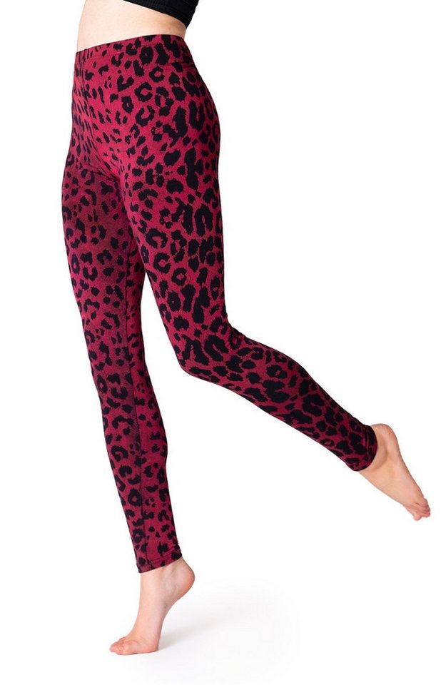 PANASIAM Leggings Unikat Batik Leggings Leopard Muster aus natürlicher Viskose Goa Hose handgefertigte Yogaleggings Sporthose Fitnessleggings lange Leggings PANASIAM Leggings Unikat Batik Leggings Leopard Muster aus natürlicher Viskose Goa Hose handgefertigte Yogaleggings Sporthose Fitnessleggings lange Leggings von PANASIAM