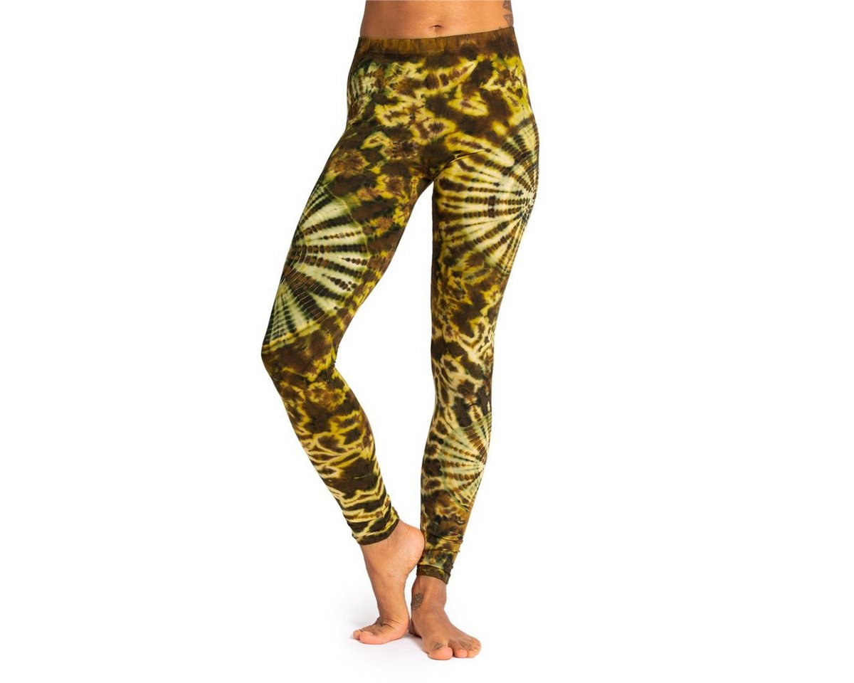 PANASIAM Leggings Unikat Batik Leggings 'Sonne' aus natürlicher Viskose Goa Hose im Batik Look Yogaleggings Sporthose Sportleggings lange Leggings PANASIAM Leggings Unikat Batik Leggings 'Sonne' aus natürlicher Viskose Goa Hose im Batik Look Yogaleggings Sporthose Sportleggings lange Leggings von PANASIAM