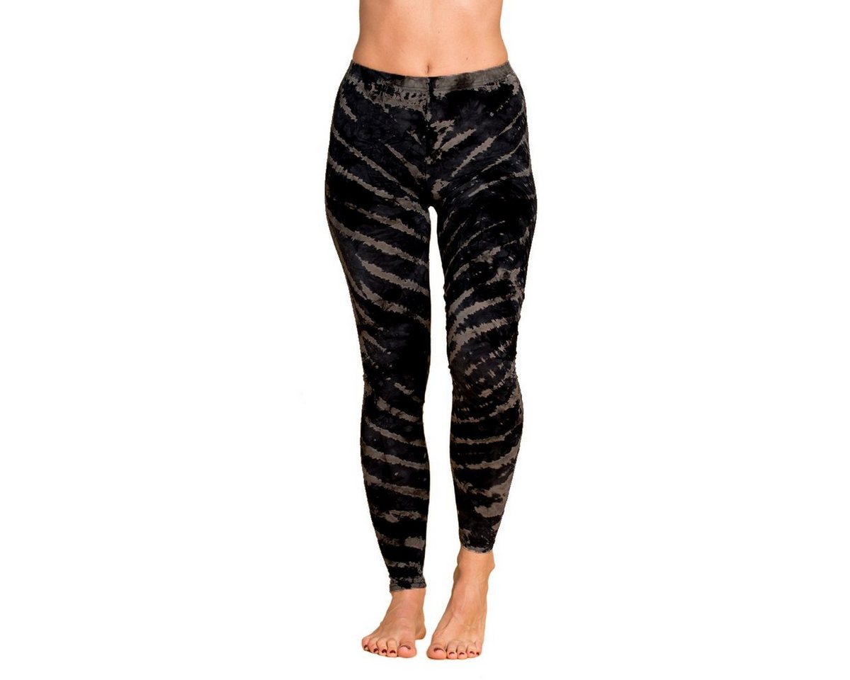 PANASIAM Leggings Unikat Batik Leggings 'Zebra' aus natürlicher Viskose Goa Hose im Batik Look Yogaleggings Sporthose Sportleggings lange Leggings PANASIAM Leggings Unikat Batik Leggings 'Zebra' aus natürlicher Viskose Goa Hose im Batik Look Yogaleggings Sporthose Sportleggings lange Leggings von PANASIAM