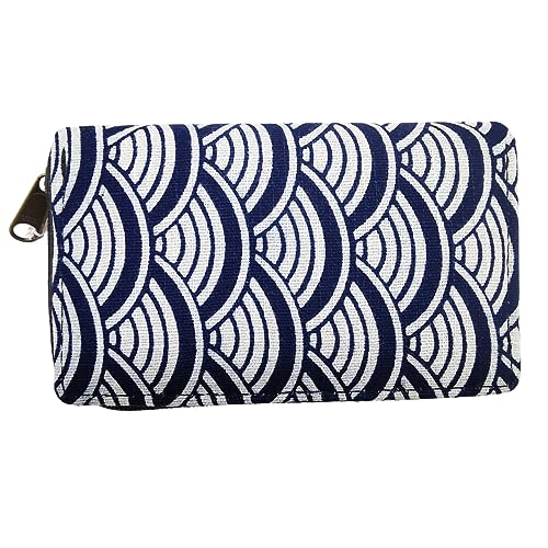 PANASIAM Portemonnaie Geometrix | Geldbörse aus Baumwolle | 2 Größen | Geldbeutel Purse Wallet | vegan & fair, Seigaiha, 15x10cm PANASIAM Portemonnaie Geometrix | Geldbörse aus Baumwolle | 2 Größen | Geldbeutel Purse Wallet | vegan & fair, Seigaiha, 15x10cm von PANASIAM