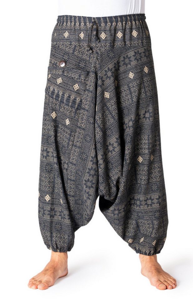 PANASIAM Pumphose Aladinhose mehrfarbig Haremshose aus 100% Baumwolle Pumphose für Damen Herren bequeme Freizeithose Pluderhose PANASIAM Pumphose Aladinhose mehrfarbig Haremshose aus 100% Baumwolle Pumphose für Damen Herren bequeme Freizeithose Pluderhose von PANASIAM