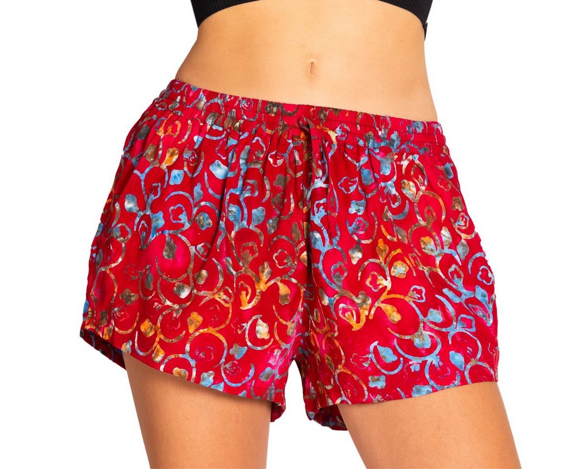 PANASIAM Strandshorts Damen Shorts Wachsbatik für Strand Yoga oder Meditation farbecht und angenehm zu Tragen Relaxshorts Damenshorts kurze Sporthose PANASIAM Strandshorts Damen Shorts Wachsbatik für Strand Yoga oder Meditation farbecht und angenehm zu Tragen Relaxshorts Damenshorts kurze Sporthose von PANASIAM
