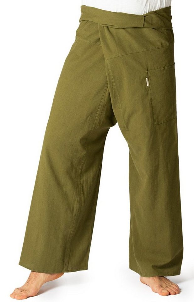 PANASIAM Wellnesshose Thai Fischerhose Classic bequeme Unisex Wickelhose aus Baumwolle als Yogahose Freizeithose Relaxhose loose fit PANASIAM Wellnesshose Thai Fischerhose Classic bequeme Unisex Wickelhose aus Baumwolle als Yogahose Freizeithose Relaxhose loose fit von PANASIAM