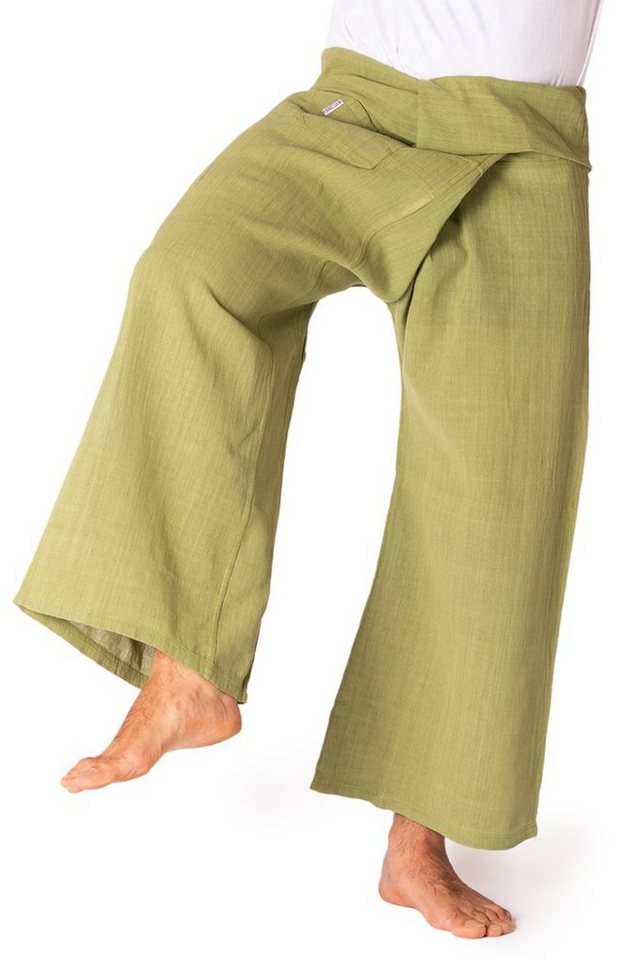 PANASIAM Wellnesshose Thai Fischerhose Handgewebt bequeme Unisex Wickelhose aus Baumwolle als Yogahose Freizeithose Relaxhose loose fit PANASIAM Wellnesshose Thai Fischerhose Handgewebt bequeme Unisex Wickelhose aus Baumwolle als Yogahose Freizeithose Relaxhose loose fit von PANASIAM