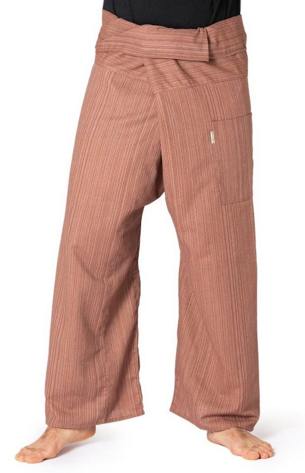 PANASIAM Wellnesshose Thai Fischerhose Lini bequeme Unisex Wickelhose aus Baumwolle als Yogahose Freizeithose Relaxhose loose fit PANASIAM Wellnesshose Thai Fischerhose Lini bequeme Unisex Wickelhose aus Baumwolle als Yogahose Freizeithose Relaxhose loose fit von PANASIAM
