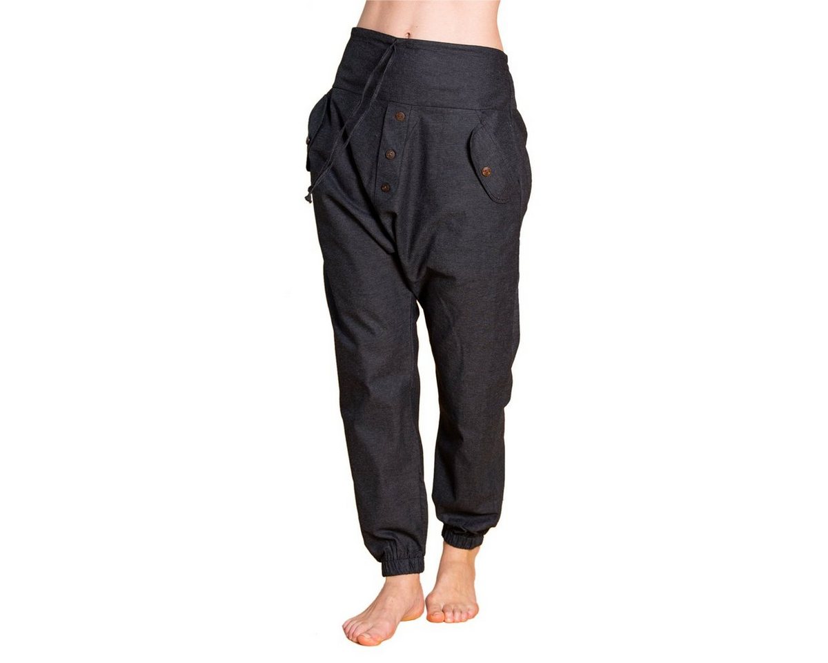 PANASIAM Wellnesshose Yogipants Typ2 Baggy Haremshose aus weicher Baumwolle bequeme Yogahose Unisex Freizeithose fr Damen und Herren von PANASIAM