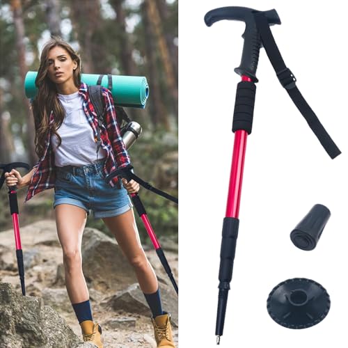 Rot Gehstock Klappbar,WanderstöCke Teleskop,TrekkingstöCke Teleskop,Aluminiumlegierung GehstöCke,Wird für Outdoor-Reisen,Bergwandern und Andere Sportarten Verwendet Rot Gehstock Klappbar,WanderstöCke Teleskop,TrekkingstöCke Teleskop,Aluminiumlegierung GehstöCke,Wird für Outdoor-Reisen,Bergwandern und Andere Sportarten Verwendet von PANYI