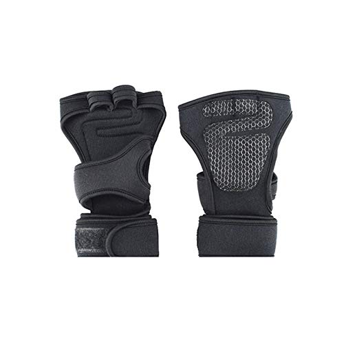 1 Paar Gewichtheben Handschuhe Gymnastik Pad Gym Fitness Handgriffschutz Palm Protector KlimmzugausrüStung Kit XL von PAPAPI