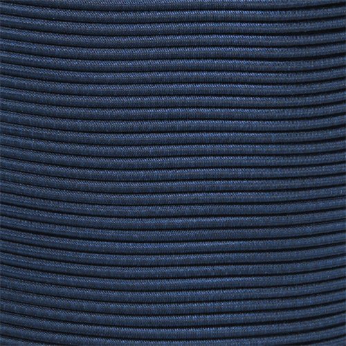 PARACORD PLANET Gummiseil, 7,6 m, 0,3 cm (1/8 Zoll), Mitternachtsblau von PARACORD PLANET