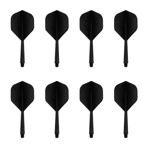 PARFCO 8 Stück Dart Schäfte, Dart Flights mit Schaft, 75mm Dart Shafts und Flights aus Einem, 2BA Darts Zubehör, für Dart Barrels mit Gewindedurchmesser PARFCO 8 Stück Dart Schäfte, Dart Flights mit Schaft, 75mm Dart Shafts und Flights aus Einem, 2BA Darts Zubehör, für Dart Barrels mit Gewindedurchmesser von PARFCO