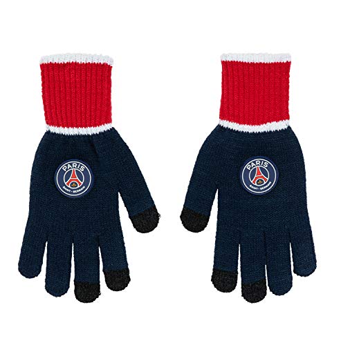 Handschuhe PSG – offizielle Kollektion PARIS SAINT GERMAIN – Größe Erwachsene Herren S/M blau von PARIS SAINT-GERMAIN