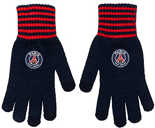 Paris Saint-Germain Herren-Handschuhe, offizielle Kollektion, Größe S/M von PARIS SAINT-GERMAIN