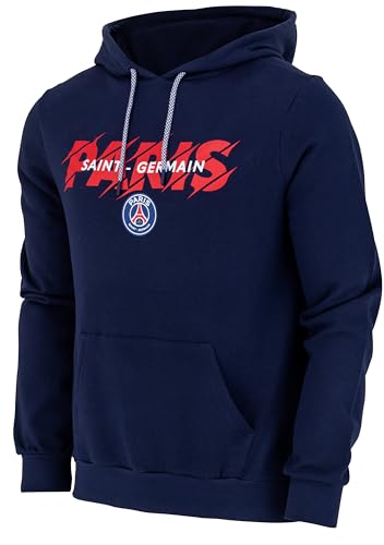 Paris Saint-Germain Kapuzenpullover, Motiv PSG, offizielle Kollektion, für Herren, Größe L von PARIS SAINT-GERMAIN