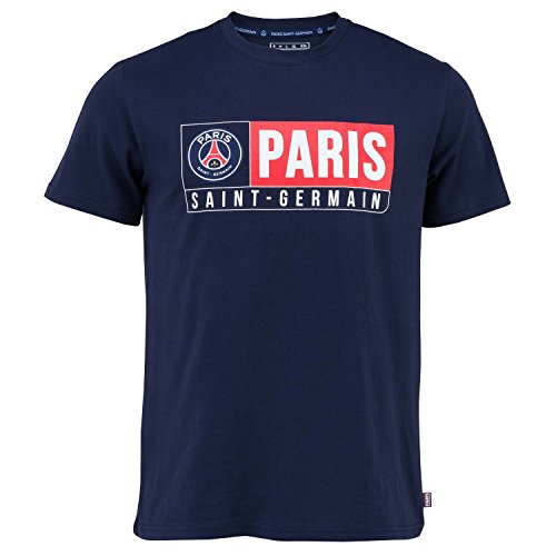 T-Shirt PSG - offizielle Kollektion PARIS SAINT-GERMAIN - Erwachsenengröße Herren XL blau von PARIS SAINT-GERMAIN