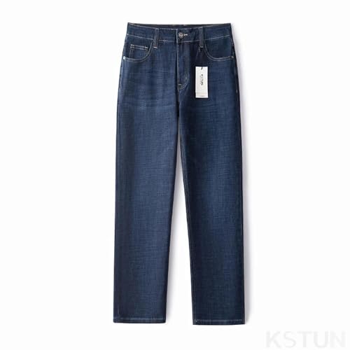 PARWANA Jeans Herren Hose Jeanshose Jeans Für Männer, Einfarbig, Blau, Gerade, Herren-Jeans, Größe 28, 2023-Blau von PARWANA