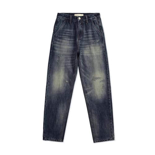 PARWANA Jeans Herren Hose Jeanshose Jeans Herren Haremshose Loose Distressed Baggy Pants Herren Denim 34 Blau von PARWANA