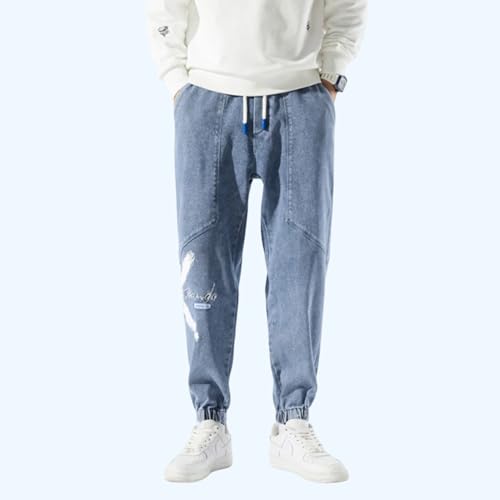 PARWANA Jeans Herren Hose Jeanshose Übergroße Jeans Herren Loose Harun Jeans Asiaxxl Blau von PARWANA