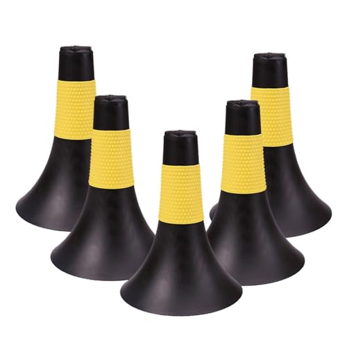 PASHFSA Football Cones Disc Cones Soccer Agility Cones Sports Training Cones Colorful Field Marker Cones for Basketball von PASHFSA