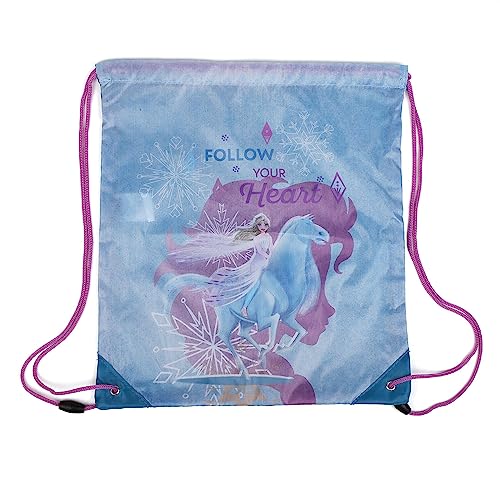 Paso Kinder Turnbeutel/Sportbeutel 36x32 cm - Frozen Die Eiskönigin - Blau Paso Kinder Turnbeutel/Sportbeutel 36x32 cm - Frozen Die Eiskönigin - Blau von Paso