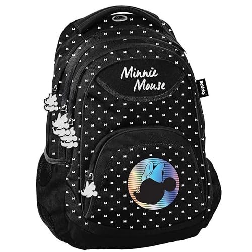 PASO DM22UU-2708, Schulrucksack BeUniq MINNIE BLACK, Multicolor von PASO