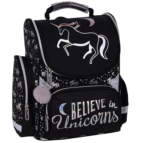 PASO PP23OL-525, Schulrucksack Unicorn, Multicolor von PASO