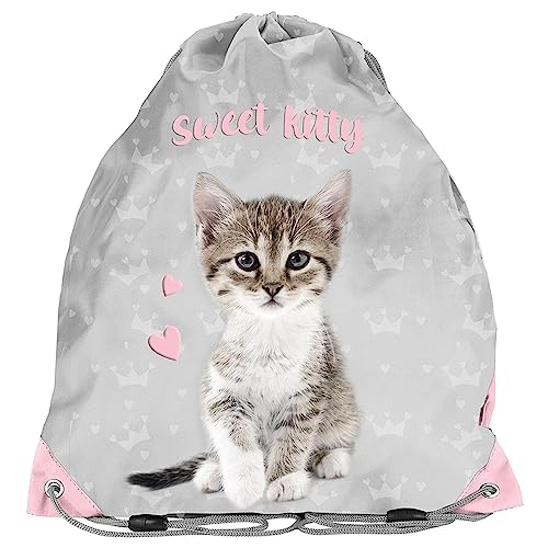 PASO School Tasche für Schuhe Hausschuhe Kitten PASO School Tasche für Schuhe Hausschuhe Kitten von PASO