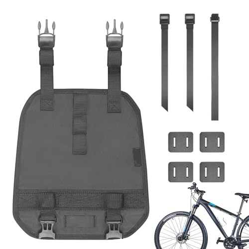 PASSI Fahrrad-Fronttaschengurte – Fahrradlenkerrahmen Gepäckgurt – multifunktionales Fahrradzubehör mit weichen Pads für Outdoor-Reisen, passend für Mountainbikes und Rennräder von PASSI