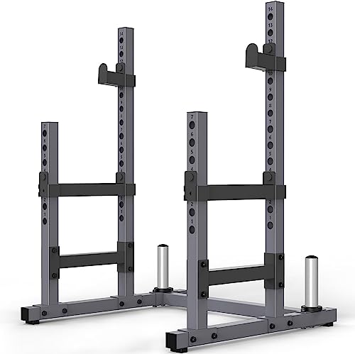PASYOU SR30 Squat Rack Hantelständer, Multi-Funktionales Barbell Rack, Höhenverstellbare Doppelte Langhantelablage, Trainingsgerät für zu Hause, Gym Standard Max. bis 800 KG PASYOU SR30 Squat Rack Hantelständer, Multi-Funktionales Barbell Rack, Höhenverstellbare Doppelte Langhantelablage, Trainingsgerät für zu Hause, Gym Standard Max. bis 800 KG von PASYOU
